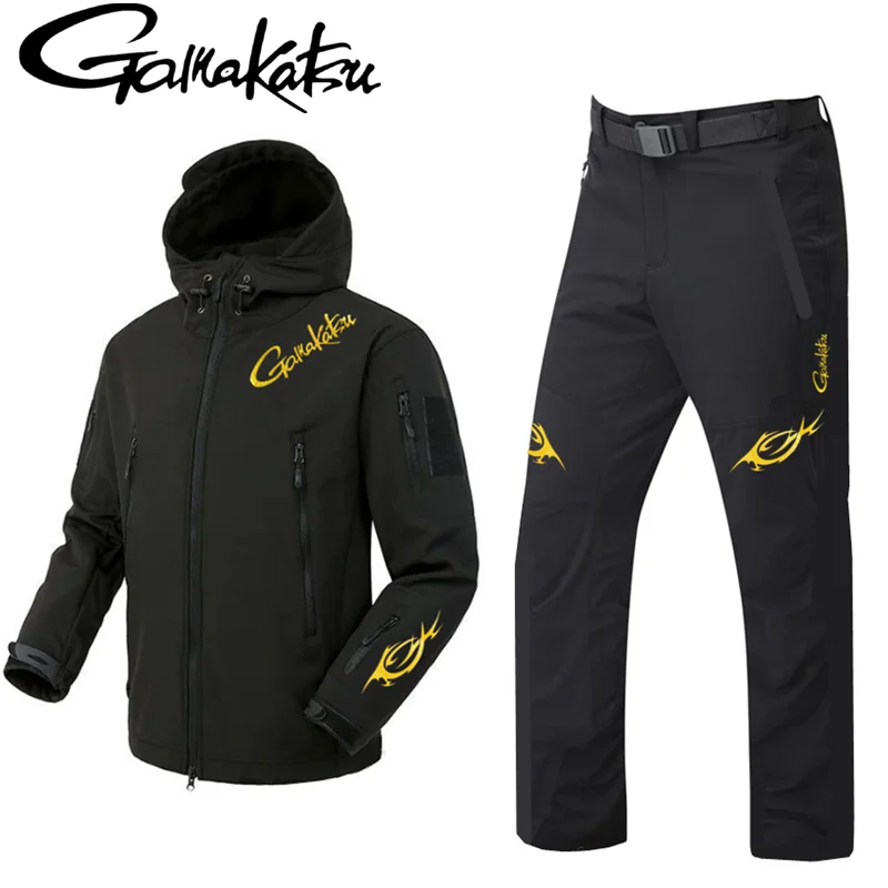 Fishing Jacket Waterproof - New Autumn and Winter Fleece Fishing