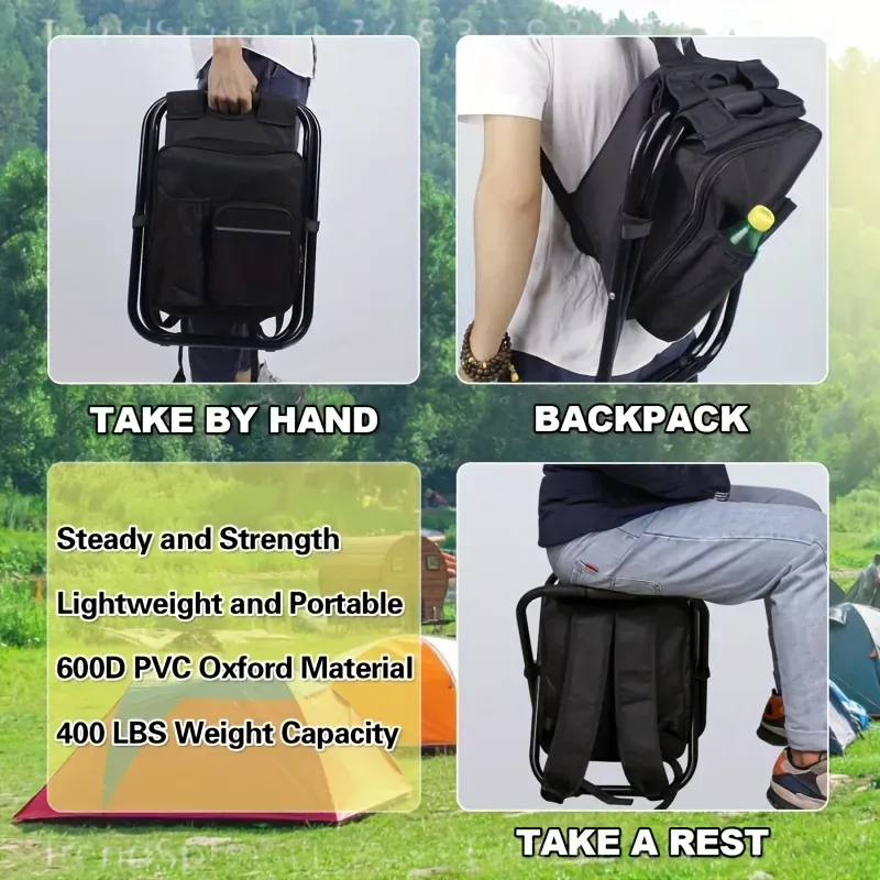 2-in-1 Portable Folding Fishin - đánh giá và giá Fishing Backpack