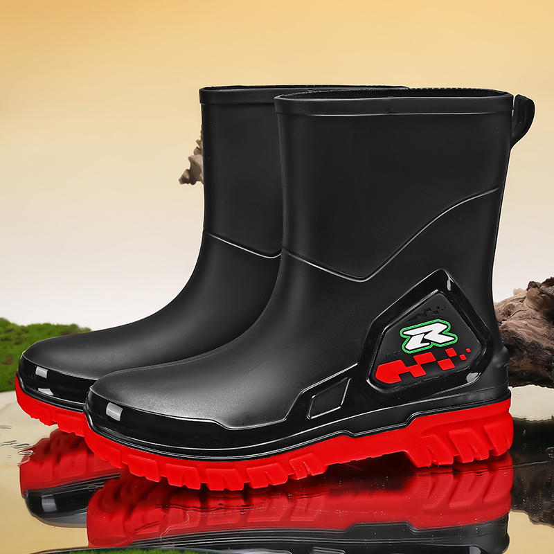 Men's high-top casual rain boo - đánh giá và giá Fishing Boots