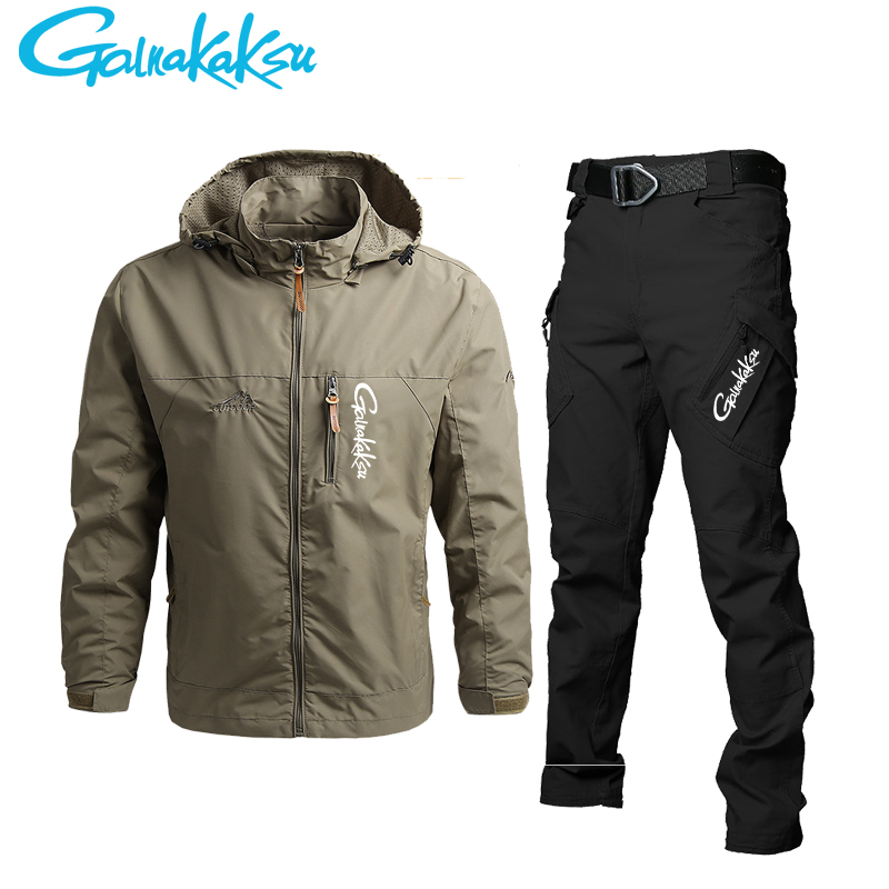 Men's Waterproof Hooded Jacket - đánh giá và giá Fishing Pants Waterproof