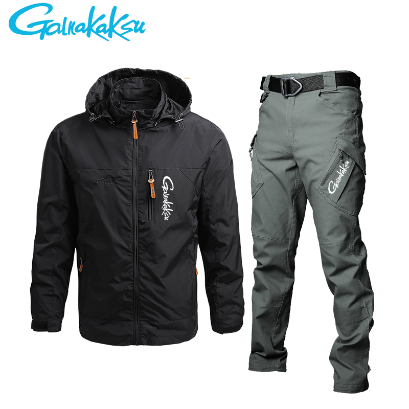 Men's Waterproof Hooded Jacket - đánh giá và giá Fishing Pants Waterproof