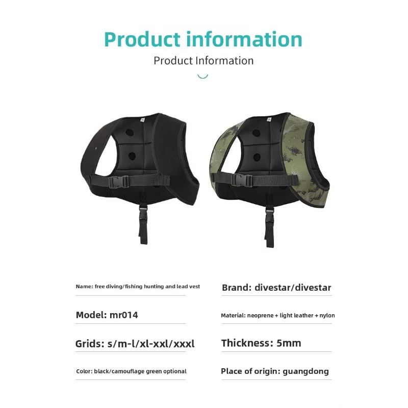 Adjustable Rubber Weight Vest, - đánh giá và giá Fishing Vest